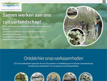 Tablet Screenshot of landschapsbeheerzeeland.nl
